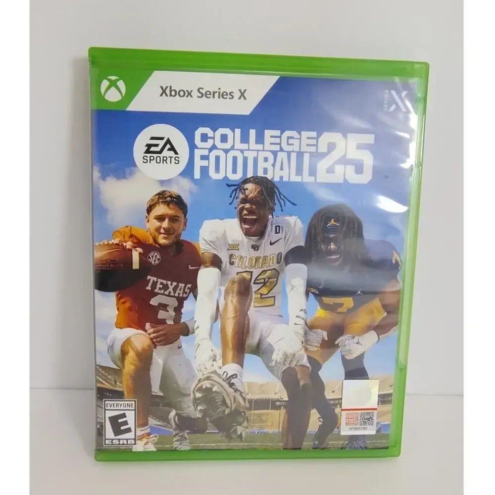Microsoft Xbox Series X College Football 25 Video Game Sports With Insert